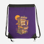 Arcade House-none drawstring bag-ilustrata