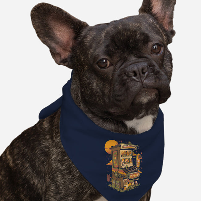 Arcade House-dog bandana pet collar-ilustrata