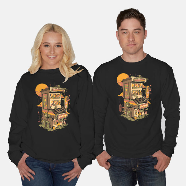 Arcade House-unisex crew neck sweatshirt-ilustrata
