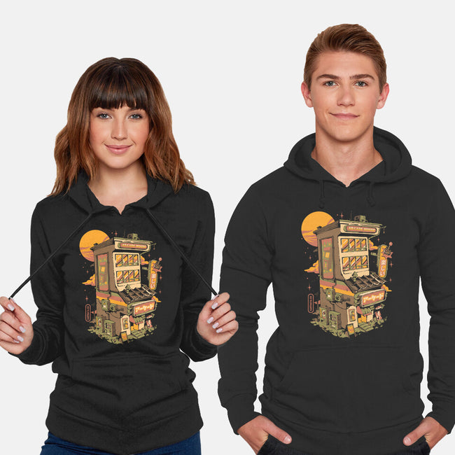 Arcade House-unisex pullover sweatshirt-ilustrata