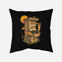 Arcade House-none removable cover w insert throw pillow-ilustrata