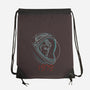 Lucky Star-none drawstring bag-rocketman_art