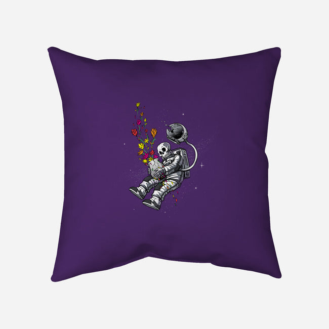 End Of Humanity-none removable cover w insert throw pillow-tobefonseca