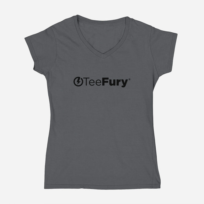 Fury Classic-womens v-neck tee-TeeFury
