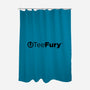Fury Classic-none polyester shower curtain-TeeFury