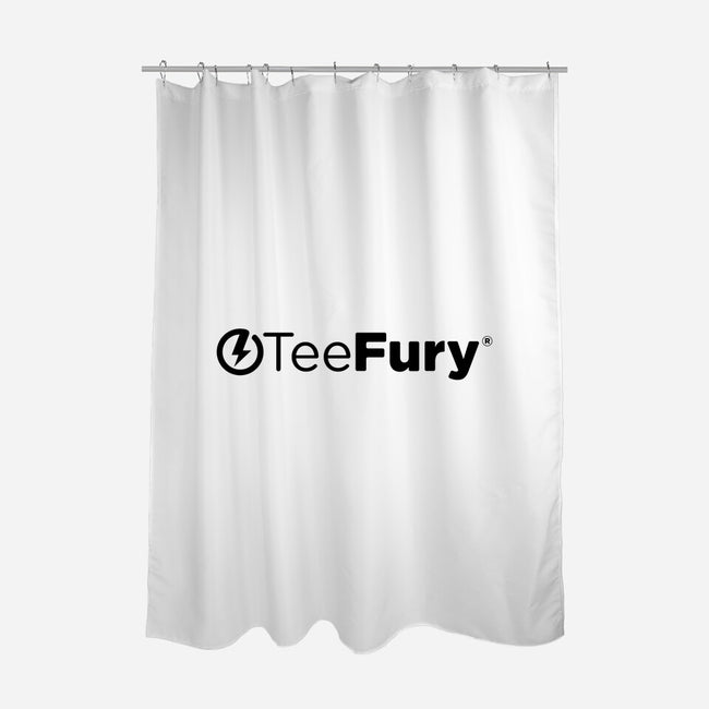 Fury Classic-none polyester shower curtain-TeeFury
