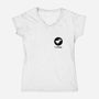 Tee Bird Classic Pocket-womens v-neck tee-TeeFury