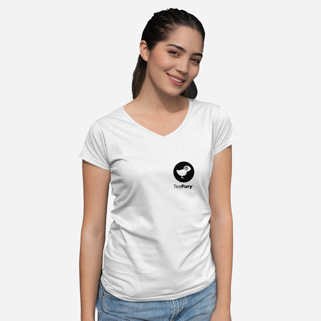 Tee Bird Classic Pocket-womens v-neck tee-TeeFury