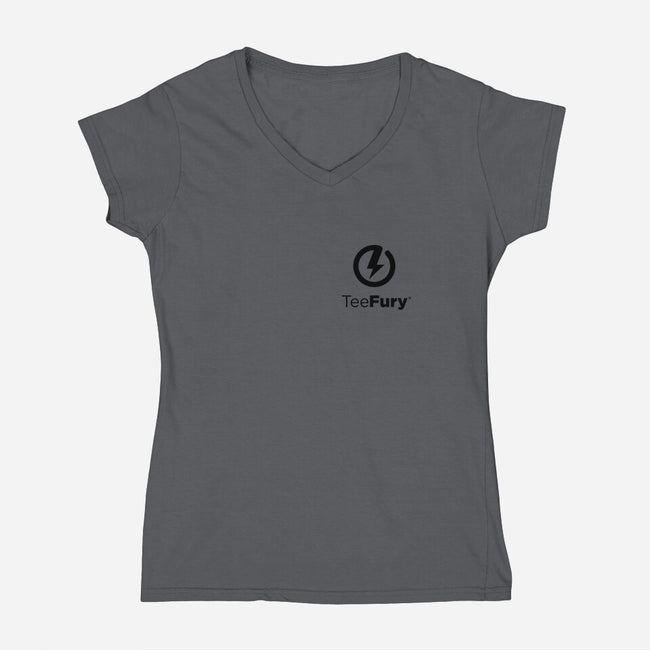 Fury Classic Pocket-womens v-neck tee-TeeFury