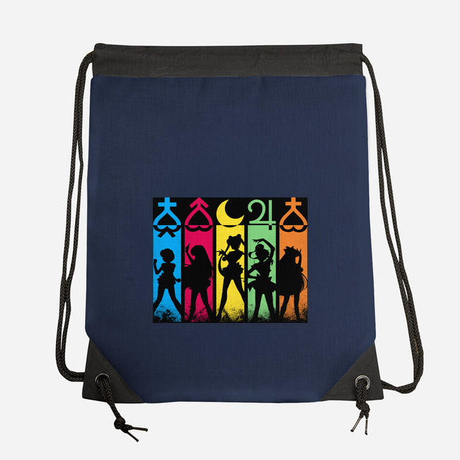 Choose Your Sailor-none drawstring bag-Skullpy