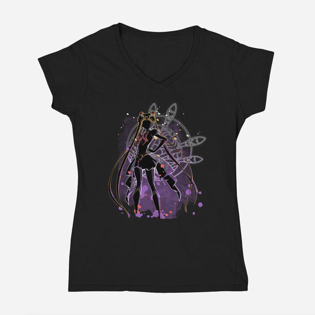 Eternal Sailor-womens v-neck tee-xMorfina