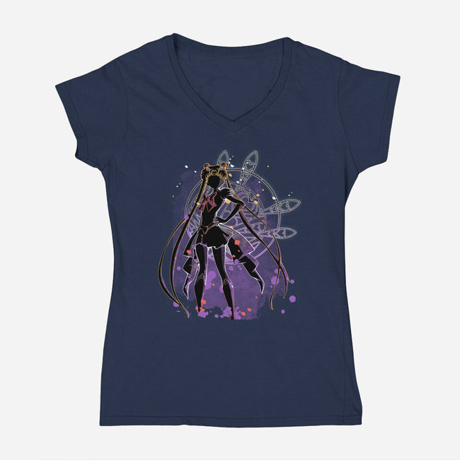 Eternal Sailor-womens v-neck tee-xMorfina