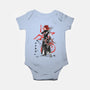 The Flurry Of Dancing Flames-baby basic onesie-DrMonekers