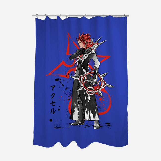 The Flurry Of Dancing Flames-none polyester shower curtain-DrMonekers