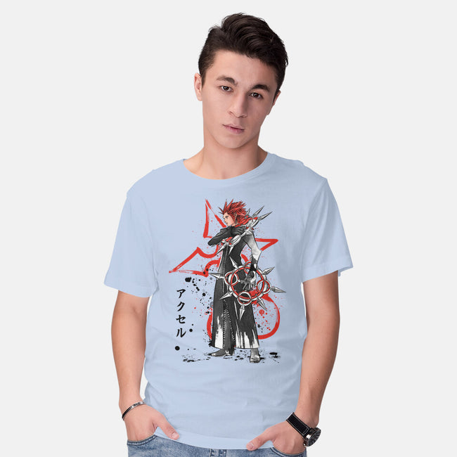 The Flurry Of Dancing Flames-mens basic tee-DrMonekers