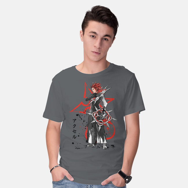 The Flurry Of Dancing Flames-mens basic tee-DrMonekers