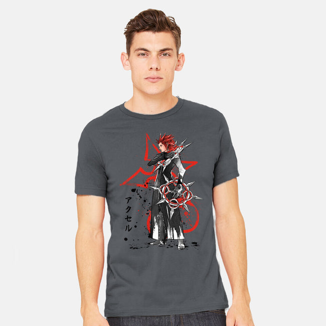 The Flurry Of Dancing Flames-mens heavyweight tee-DrMonekers