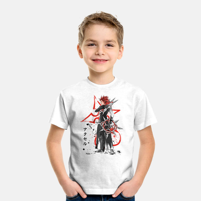The Flurry Of Dancing Flames-youth basic tee-DrMonekers