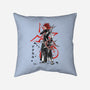 The Flurry Of Dancing Flames-none removable cover w insert throw pillow-DrMonekers