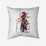 The Flurry Of Dancing Flames-none removable cover w insert throw pillow-DrMonekers