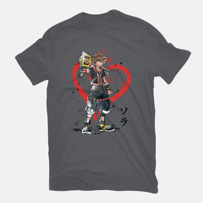 Wielder Of The Keyblade-unisex basic tee-DrMonekers