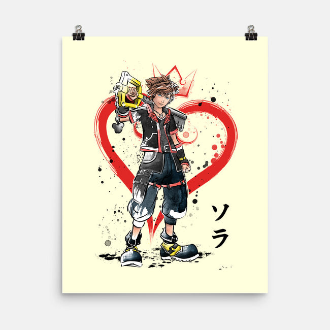 Wielder Of The Keyblade-none matte poster-DrMonekers