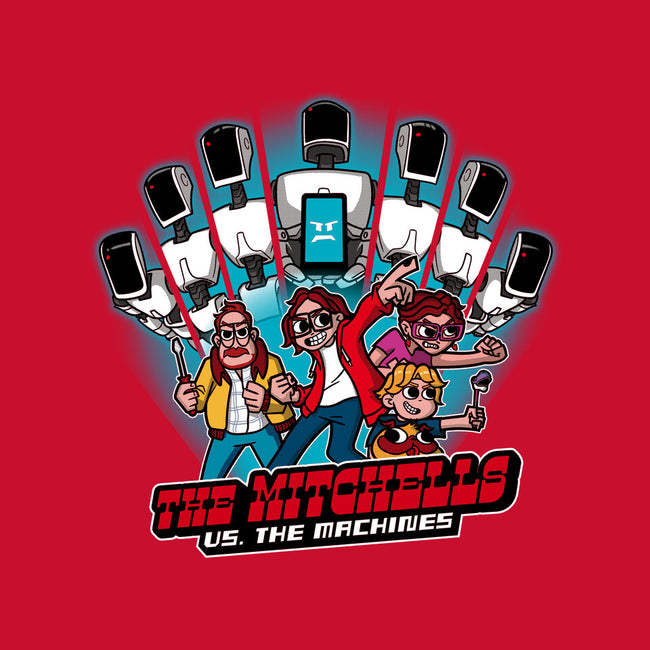 Family Vs. Machines-womens basic tee-jasesa