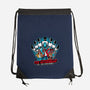 Family Vs. Machines-none drawstring bag-jasesa