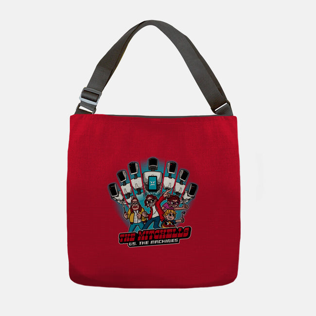 Family Vs. Machines-none adjustable tote-jasesa