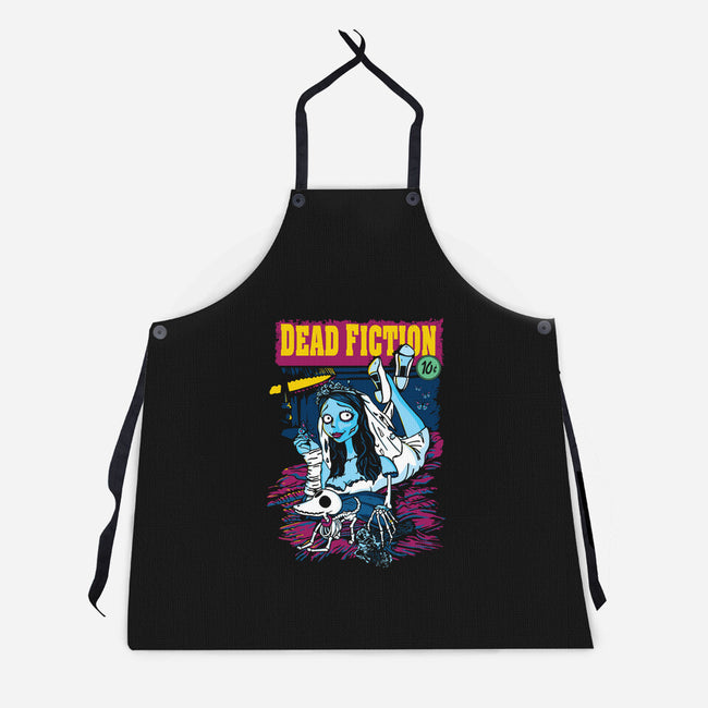 Corpse Fiction-unisex kitchen apron-dalethesk8er