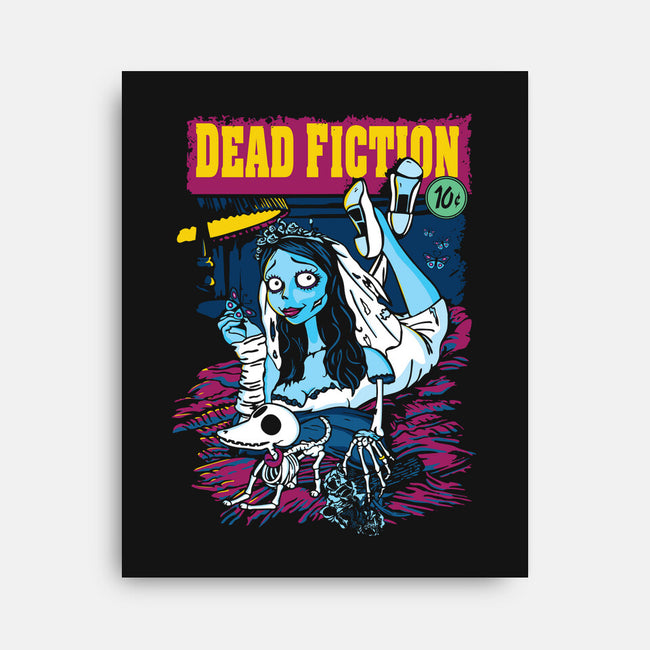 Corpse Fiction-none stretched canvas-dalethesk8er