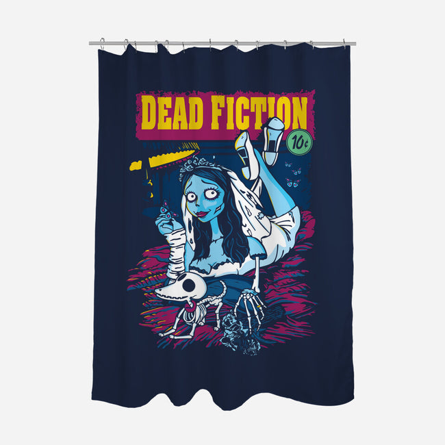 Corpse Fiction-none polyester shower curtain-dalethesk8er