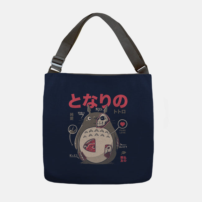 Neighbor Anatomy-none adjustable tote-eduely