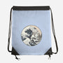 The Great Air Bison-none drawstring bag-fanfreak1
