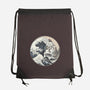 The Great Air Bison-none drawstring bag-fanfreak1