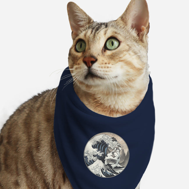 The Great Air Bison-cat bandana pet collar-fanfreak1