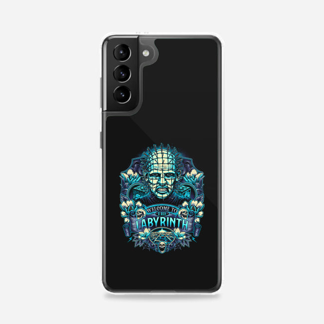 Welcome To The Labyrinth-samsung snap phone case-glitchygorilla