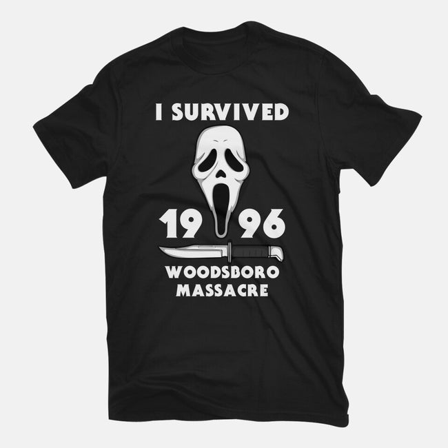 I Survived-womens fitted tee-Melonseta