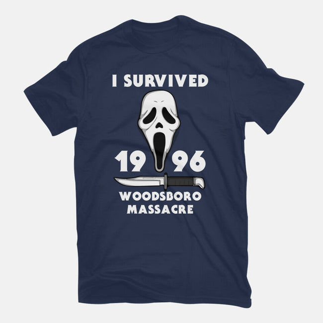 I Survived-womens fitted tee-Melonseta