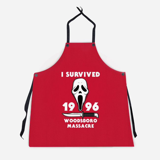 I Survived-unisex kitchen apron-Melonseta