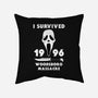 I Survived-none removable cover throw pillow-Melonseta
