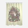 Safe Space-none polyester shower curtain-Disha Lu