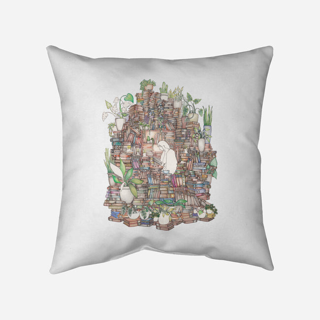 Safe Space-none removable cover w insert throw pillow-Disha Lu