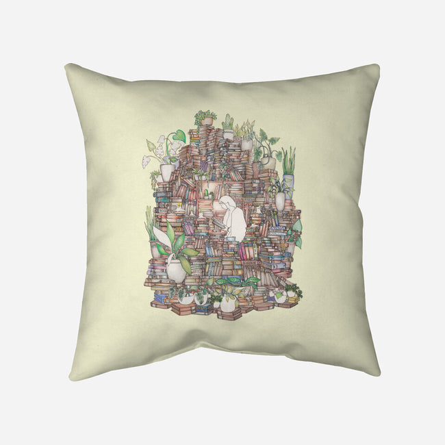 Safe Space-none removable cover throw pillow-Disha Lu