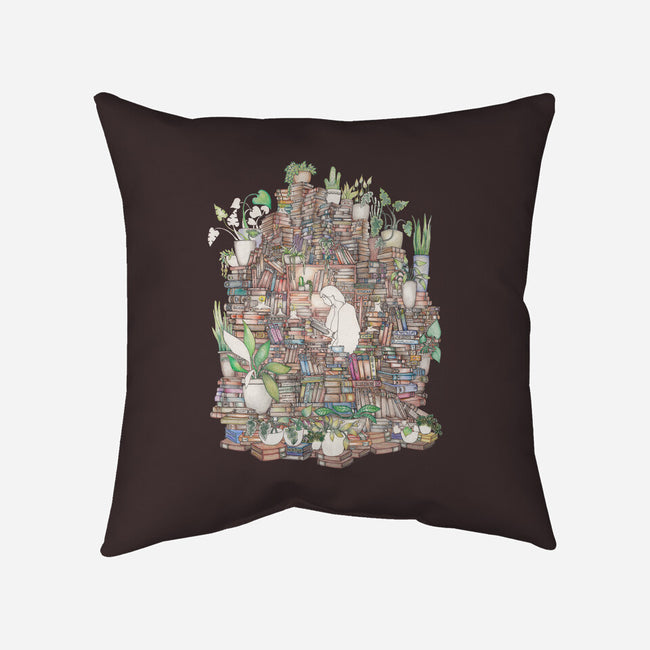 Safe Space-none removable cover throw pillow-Disha Lu