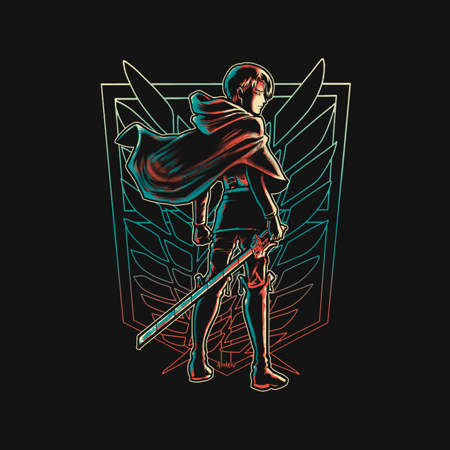 Strongest Soldier-womens v-neck tee-Andriu