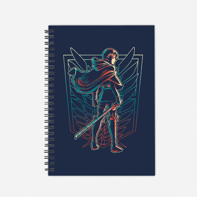 Strongest Soldier-none dot grid notebook-Andriu