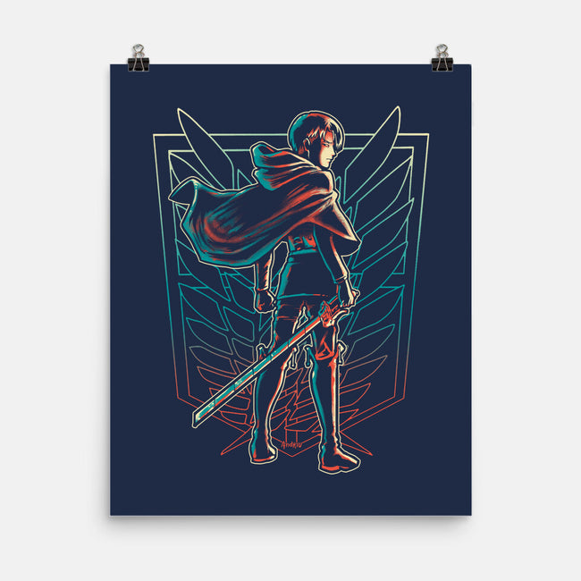 Strongest Soldier-none matte poster-Andriu