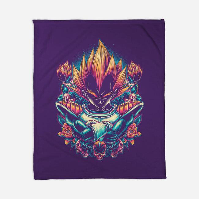 The Proud Prince-none fleece blanket-glitchygorilla