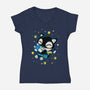 Treasure-womens v-neck tee-Domii